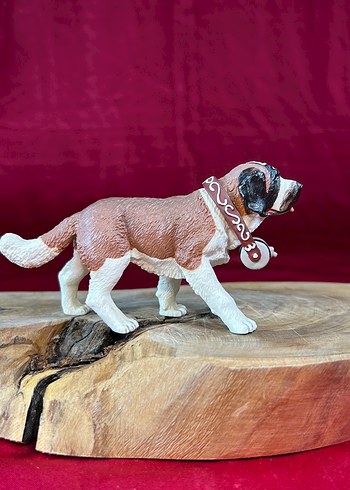 Papo Saint - Bernard Figür Orjinal Pvc K - Görsel 2