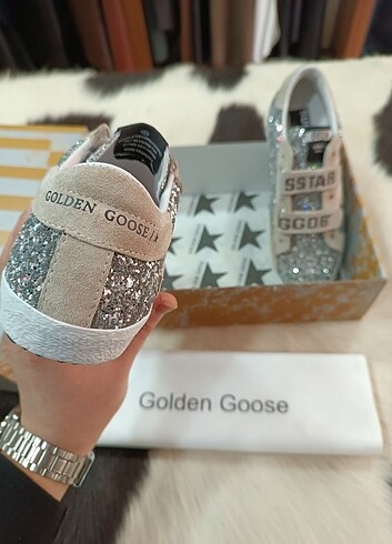 Golden Goose Deluxe Golden Goose Super-Star Hakiki Deri