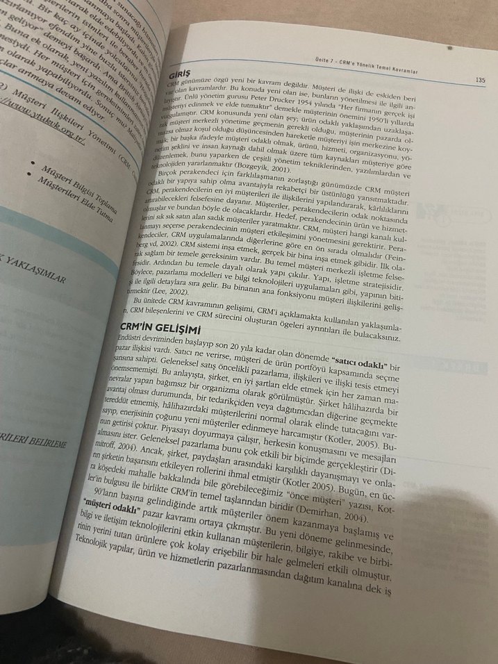 Perakendecilikte Müşteri İlişkileri ve Yönetimi Anadolu Üni - Görsel 2