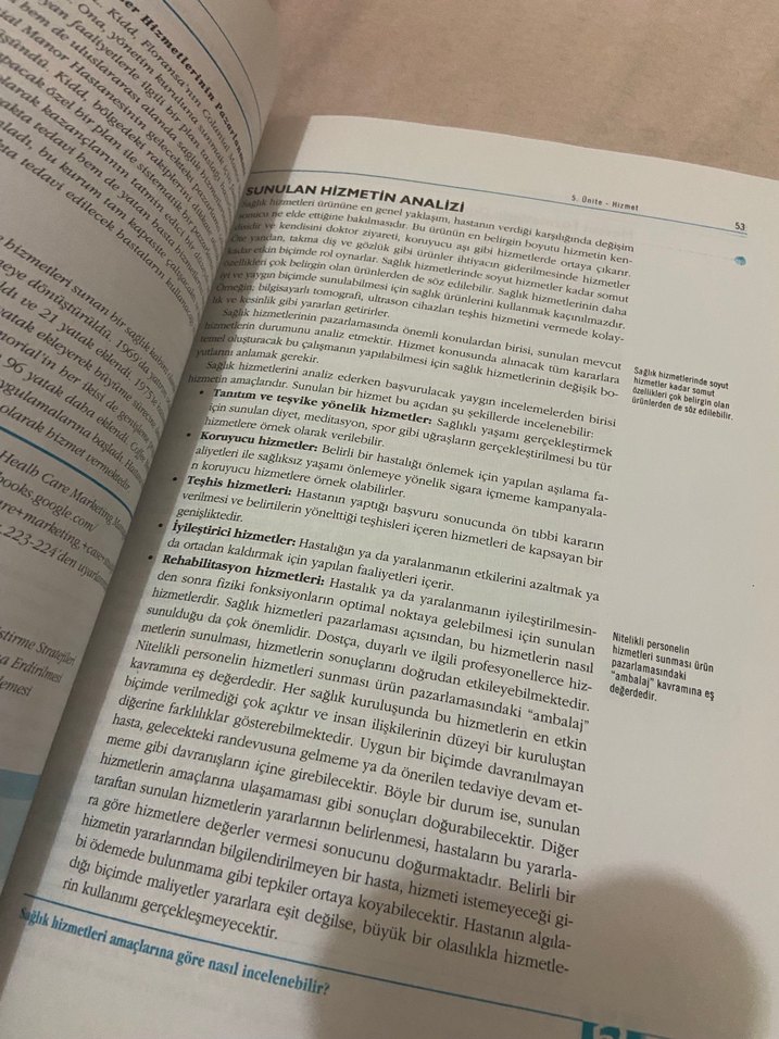 Sağlık Hizmetleri Pazarlaması Anadolu Üniversitesi - Görsel 2