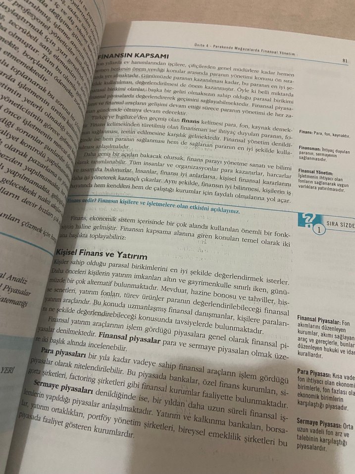 Perakende Mağaza Yönetimi Anadolu Üniversitesi - Görsel 2