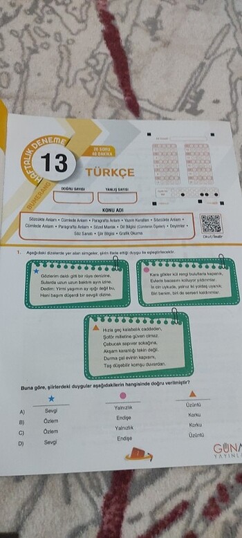Lgs Türkçe 