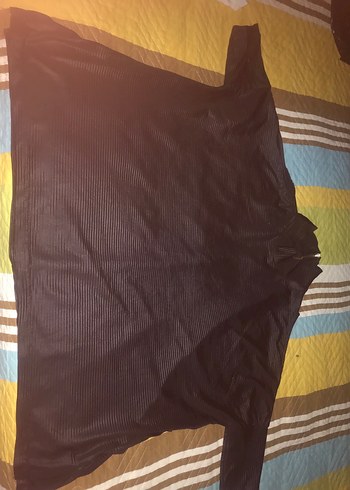 Piliseli Siyah Midi Hamile Ceketi - Görsel 3