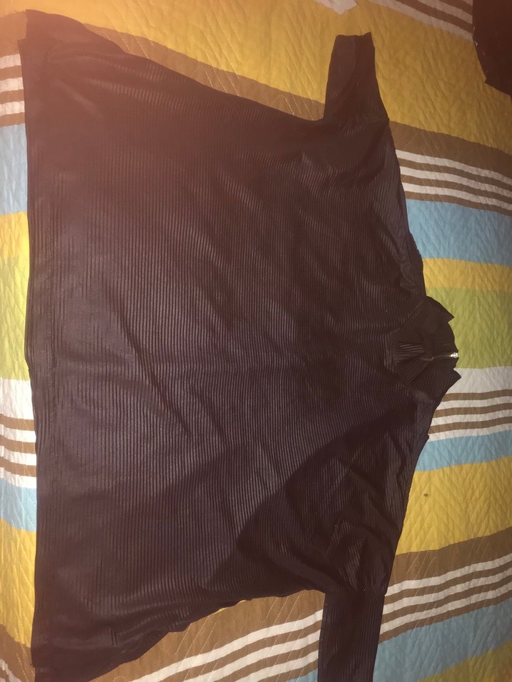 Piliseli Siyah Midi Hamile Ceketi - Görsel 3