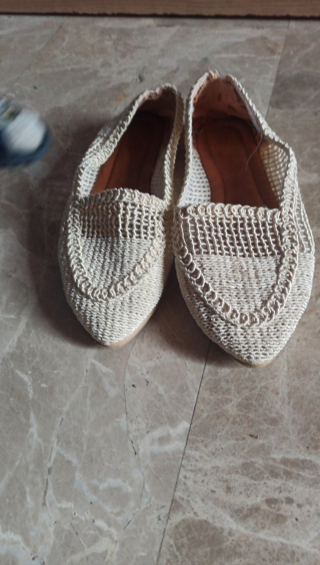 Kadın Örgü Dolgu Topuklu Espadril - Görsel 3