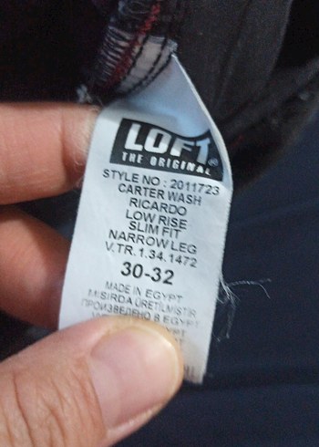 Gri Rahat Kesim Erkek Kot Pantolon - Görsel 9