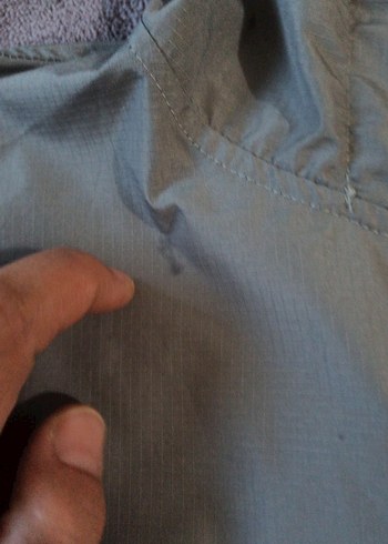 Gri Kapüşonlu Uzun Kollu Erkek Ceket - Görsel 3