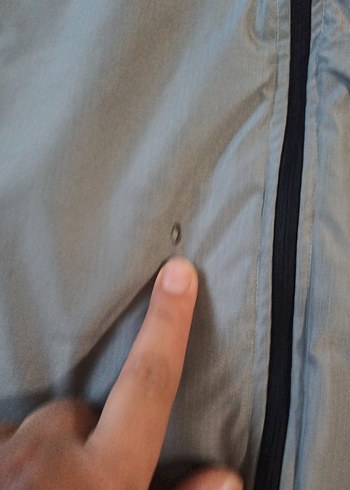 Gri Kapüşonlu Uzun Kollu Erkek Ceket - Görsel 4