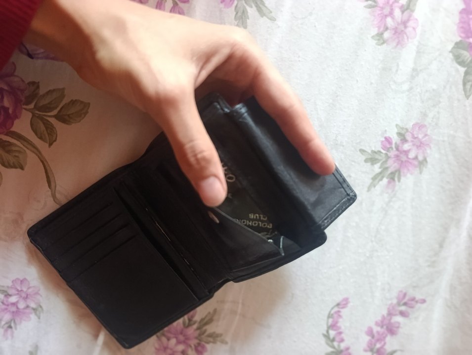 Siyah Minimalist Erkek Cüzdanı - Görsel 2