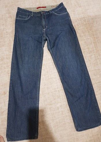 Nautica Koyu Mavi Denim Jean