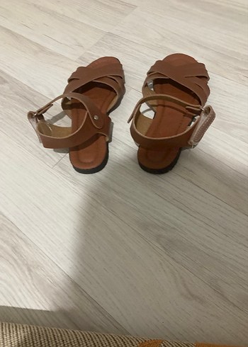 36 Beden kahverengi Renk Kahverengi Kadın Sandalet