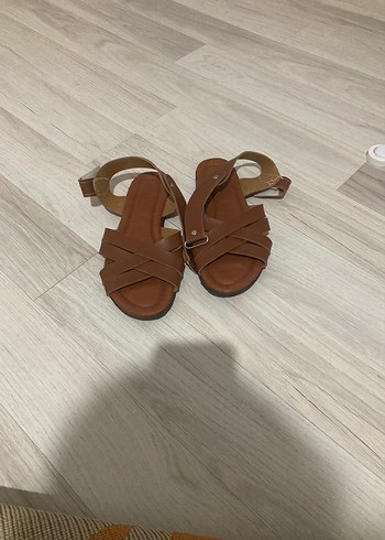 Kahverengi Kadın Sandalet