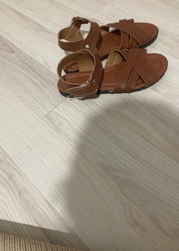 36 Beden Kahverengi Kadın Sandalet