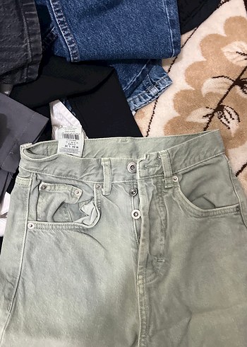 Trendyol & Milla Kadın Loose Fit Midi Kot Pantolon