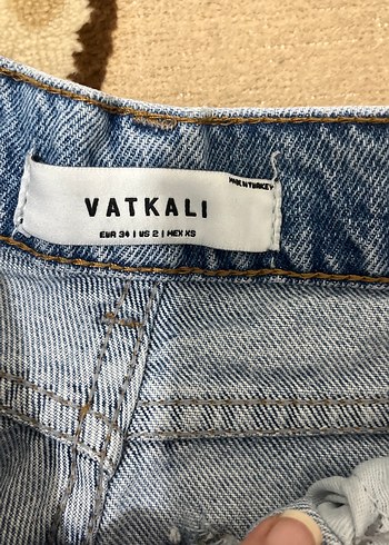 Diğer Geniş Paçalı Mavi Denim Kadın Pantolon vatkalı marka çıkmadı