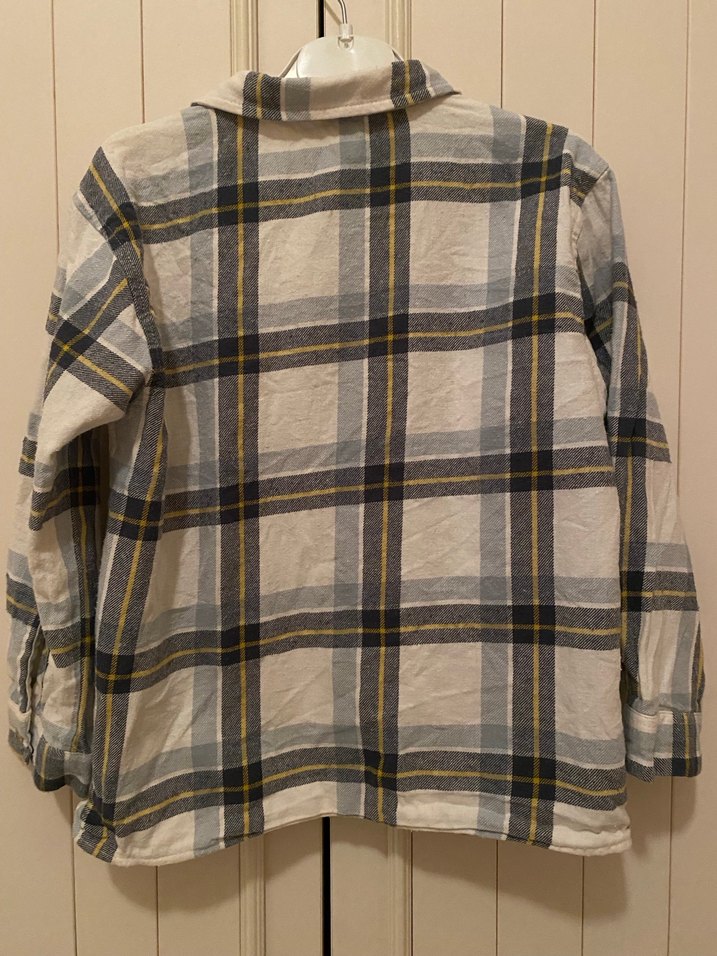 Gri Kareli Uzun Kollu Erkek Gömlek - Görsel 2