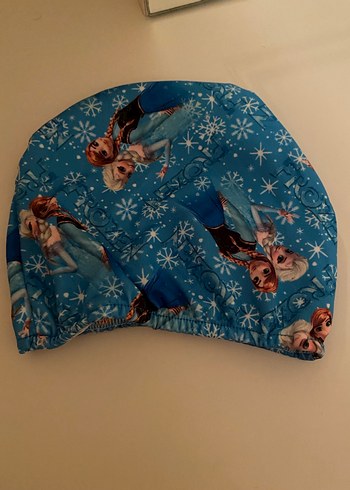 Kızlar için Mavi Kısa Kollu Baskılı Mayo - Görsel 3