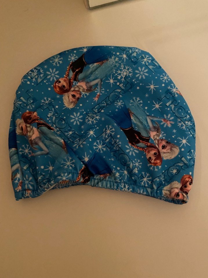 Kızlar için Mavi Kısa Kollu Baskılı Mayo - Görsel 3