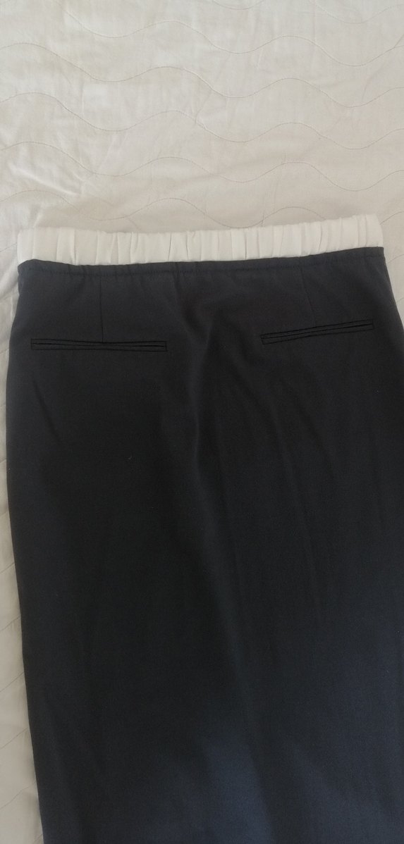 Zara Uzun Yırtmaçlı Etek - Görsel 5