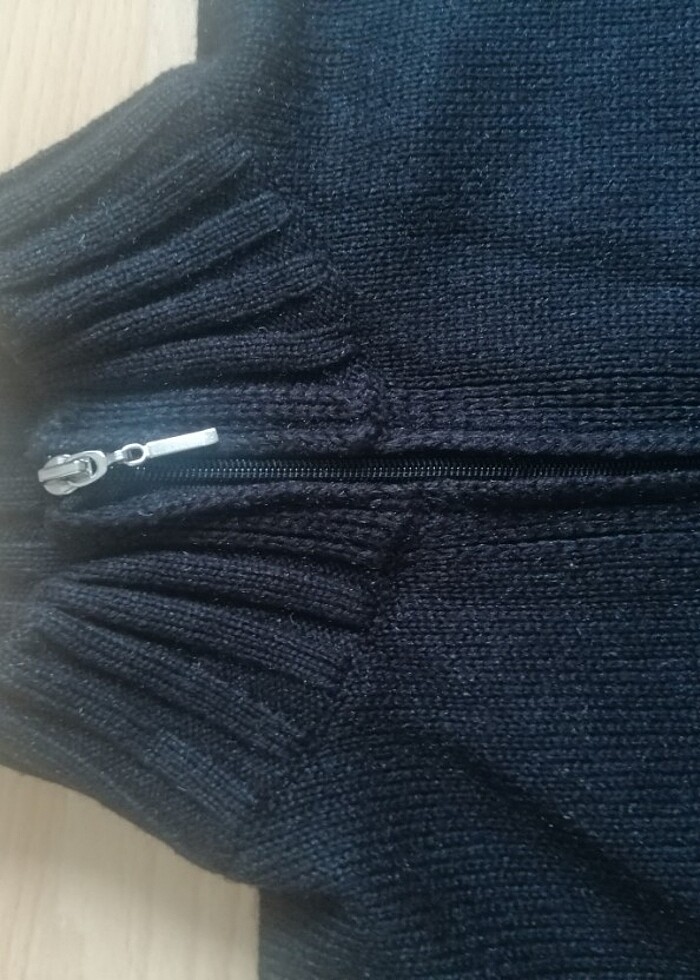 Fermuarlı Hırka - Görsel 4