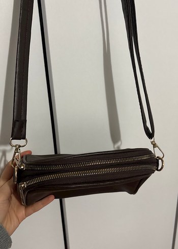 Acı kahve Deri Kadın Çanta - Görsel 2