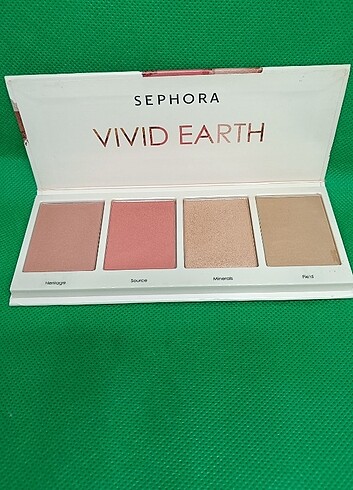  Beden Renk SEPHORA COLLECTION Sephora Vivid Earth Face Palette 