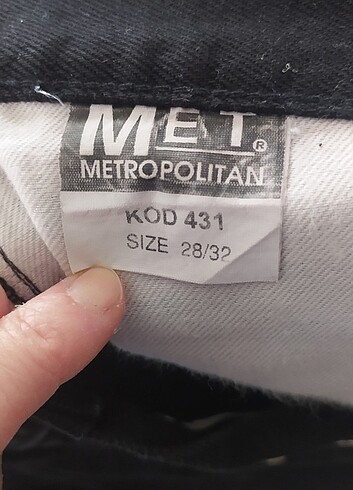 28 Beden siyah Renk Bayan kot pantolon