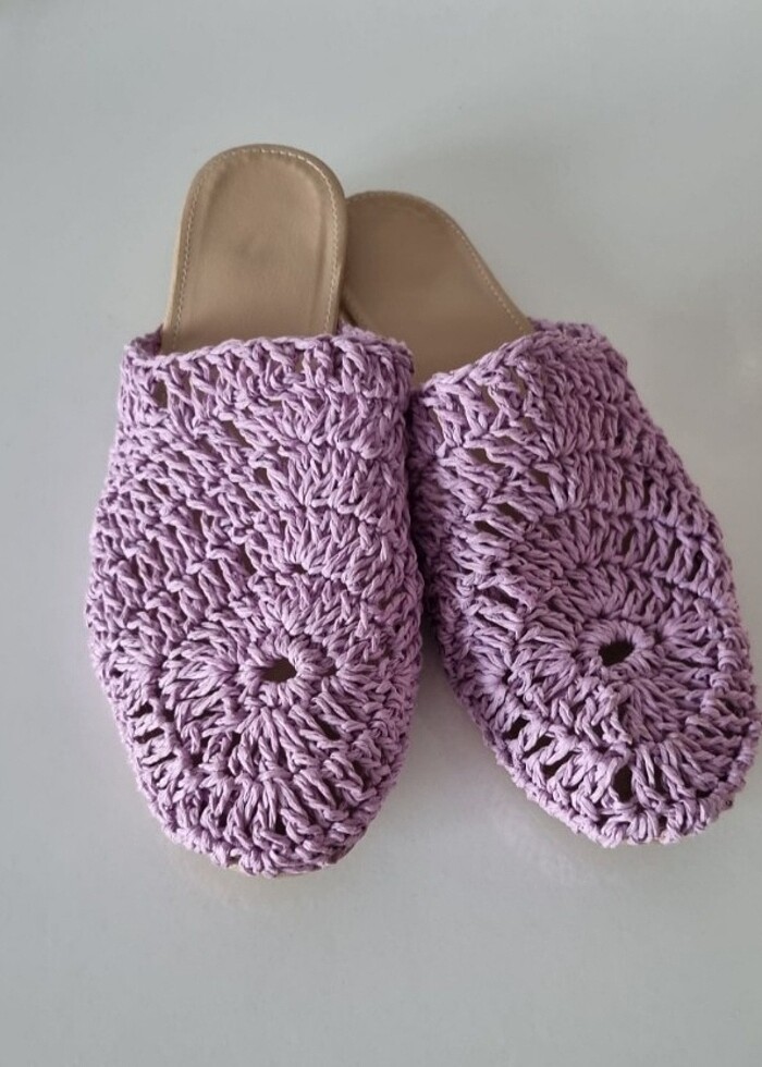 Hasır terlik - Görsel 4