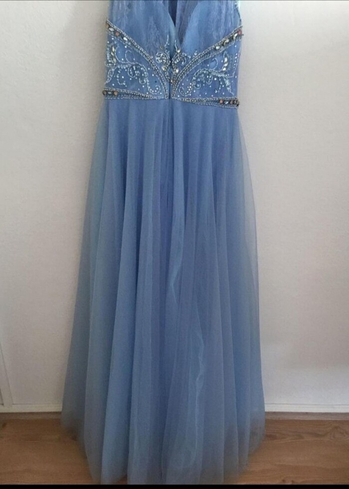 Full taşlı elbise  - Görsel 4