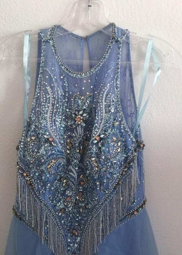 Full taşlı elbise  - Görsel 2