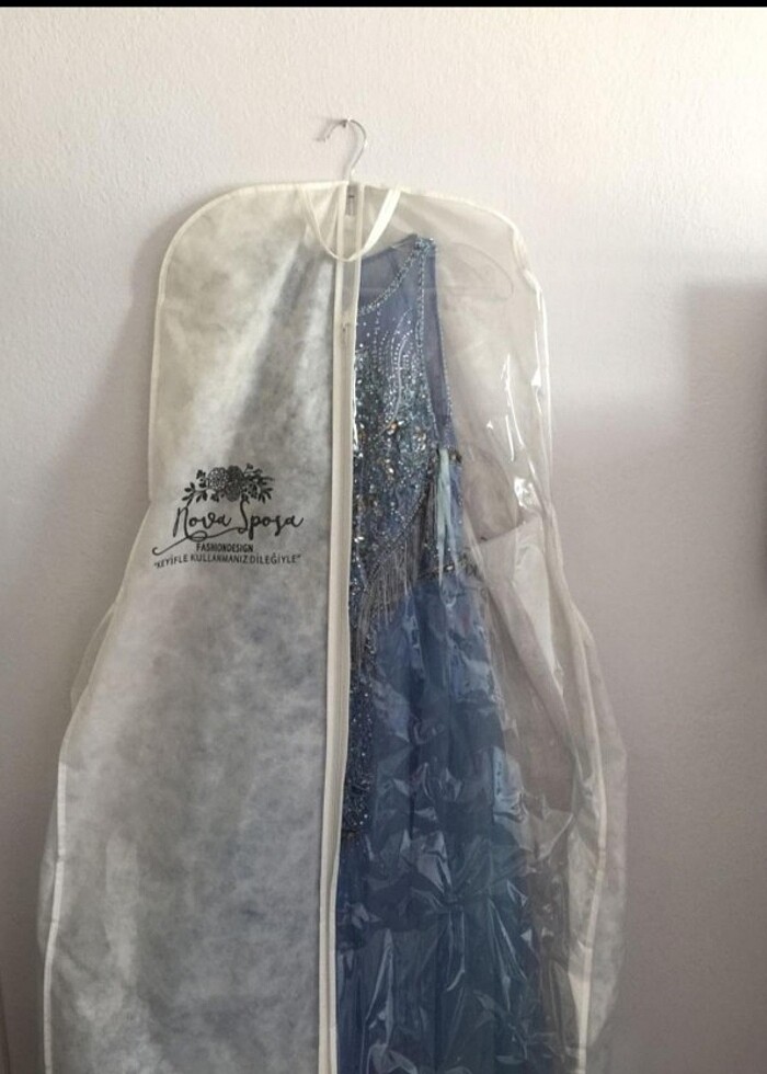 Full taşlı elbise  - Görsel 5