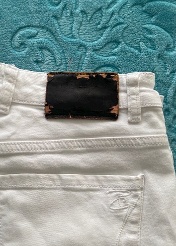 Beyaz kot pantolon erkek - Görsel 5