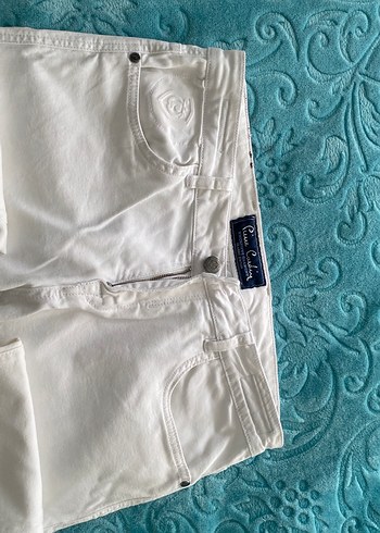 Beyaz kot pantolon erkek - Görsel 3