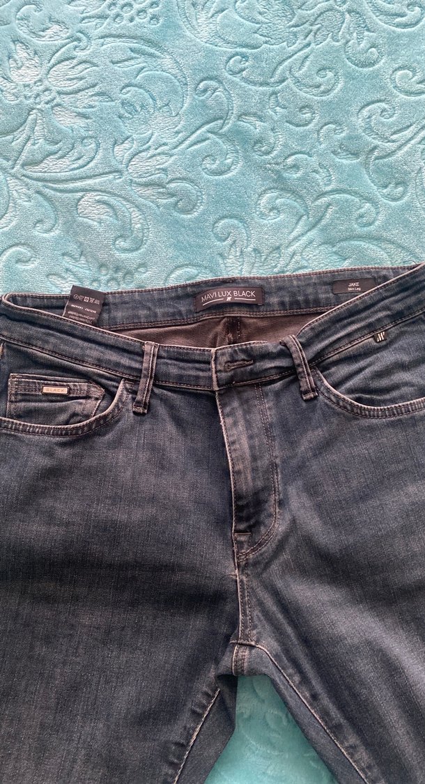 Koyu mavi kot pantolon - Görsel 3