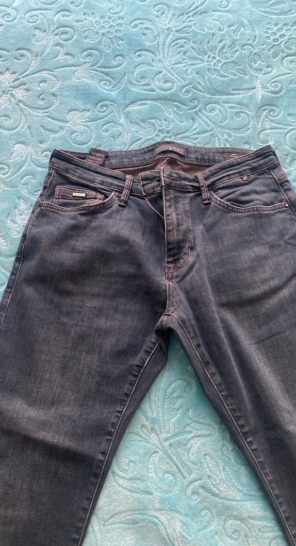 Koyu mavi kot pantolon - Görsel 2