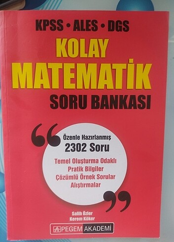  matematik kitabı 