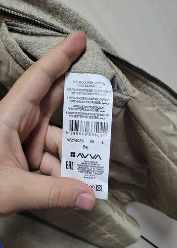 Erkek Avva Ceket - Görsel 4