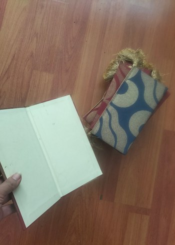 Püsküllü Osmanlı desenli menü kabı - Görsel 4