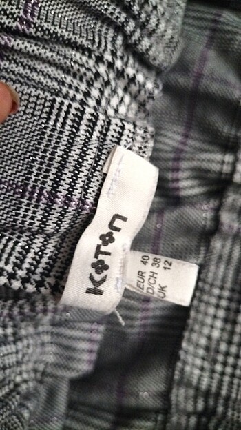 Ekoseli etek - Görsel 3