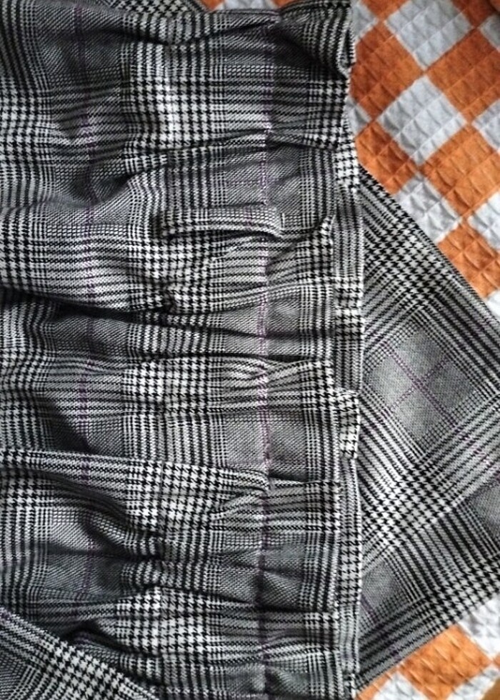 Ekoseli etek - Görsel 2