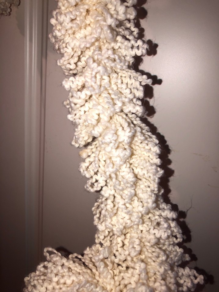 Fırfırlı Kadın Atkı - Görsel 4