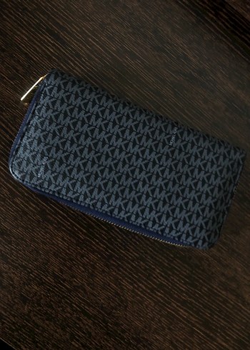 Michael Kors Michael Kors Lacivert Desenli Kadın Cüzdan