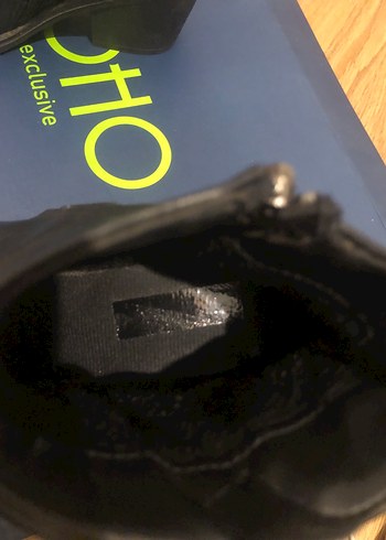 Siyah Topuklu Bot - Görsel 4