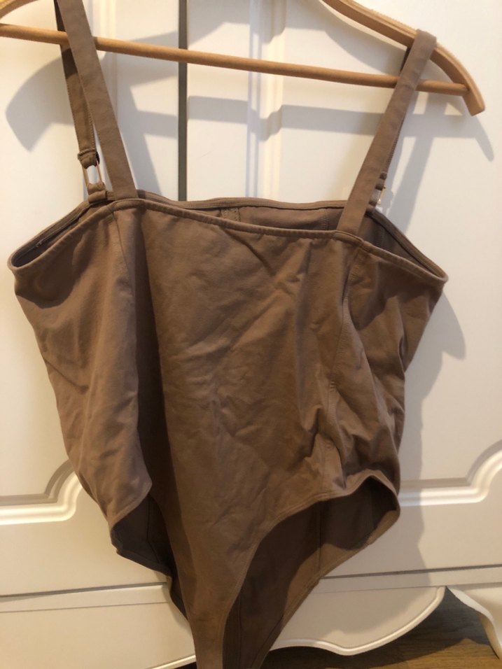 Kahverengi Çıtçıtlı Büstiyer - Görsel 2