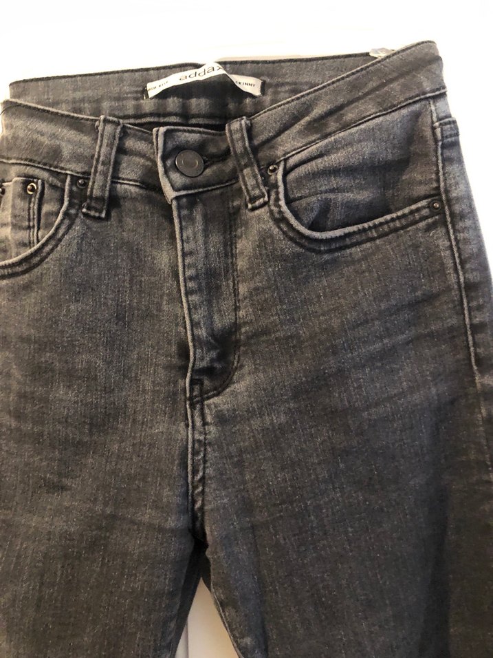 Gri Kadın Denim Pantolon - Görsel 2