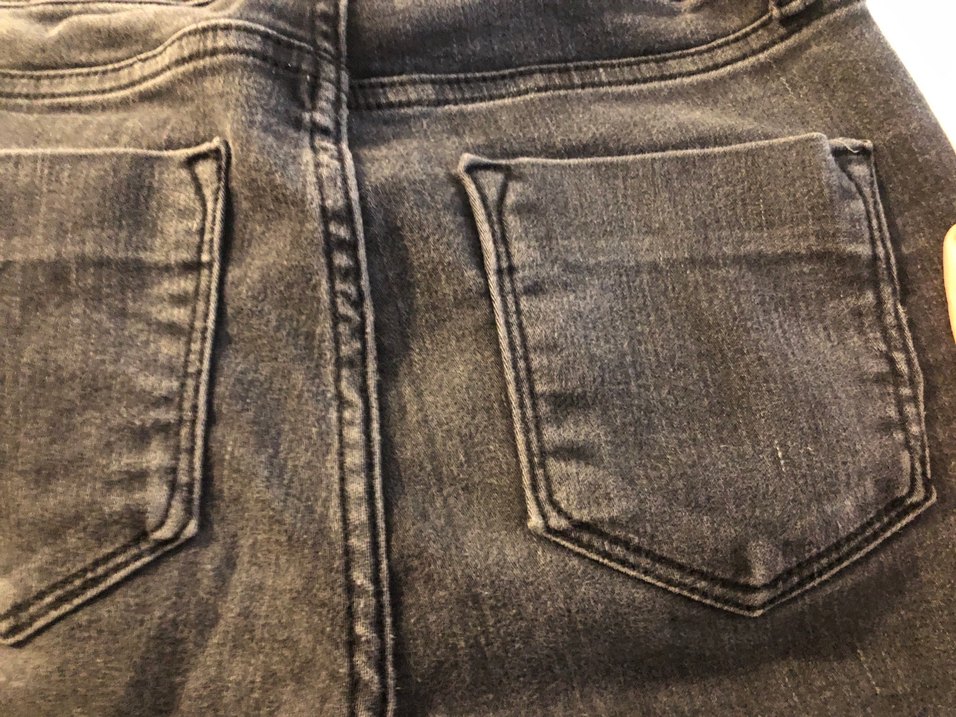 Gri Kadın Denim Pantolon - Görsel 5