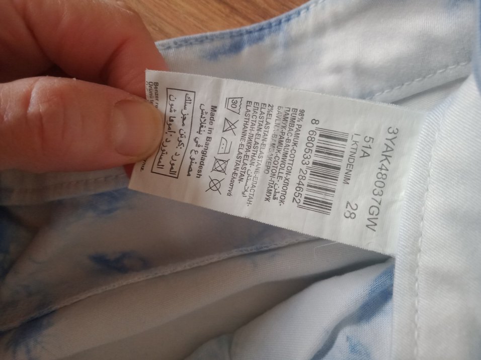 Batik desen pantolon - Görsel 5