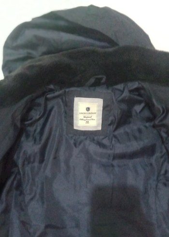 Kemerli Siyah Kadın Uzun Kışlık Mont - Görsel 6