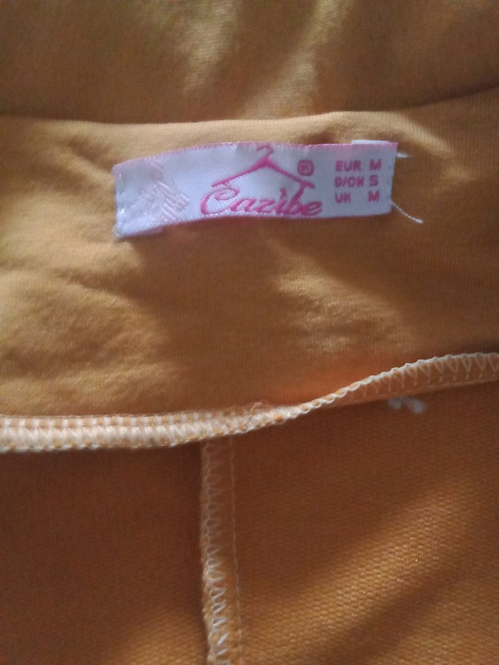 sarı Düğmeli Kadın Ceket - Görsel 2