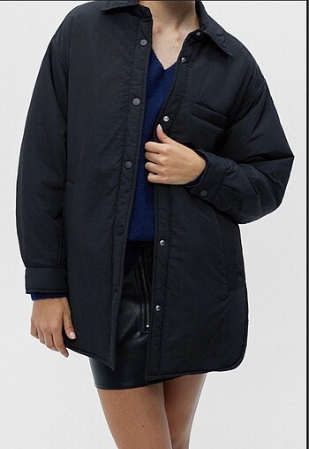 Pull and bear ince şişme mont